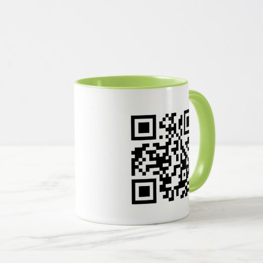 Maak Je Eigen QR Code Mok (Voorkant rechts)