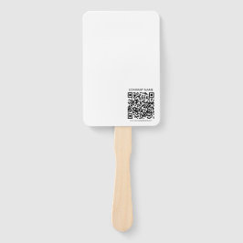 Maak je eigen QR-code | Zwart en Wit Handwaaier