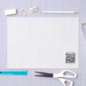 Maak je eigen QR-code | Zwart en Wit Tissuepapier (Craft)