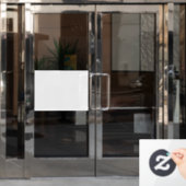 Maak je eigen raamsticker (Kantoordeur)