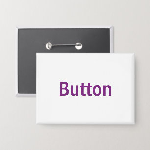 Maak Je Eigen Rechthoek, 8,9 cm x 6,4 cm Button