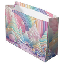 Maak je eigen regenboog snoep kerstbomen