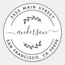 Maak Je Eigen Retouradres Klassieke Ronde