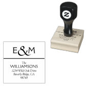 Maak je eigen retouradres rubberstempel (Gestempeld)