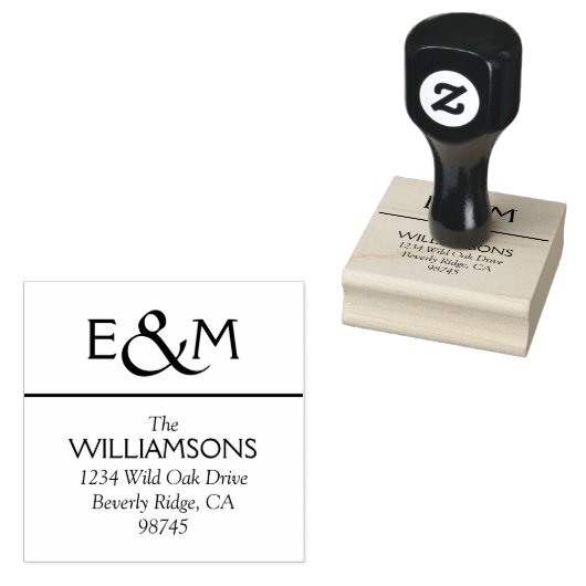 Maak je eigen retouradres rubberstempel (Gestempeld)