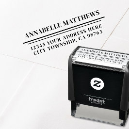 Maak Je Eigen Retouradres Zelfinktende Stempel