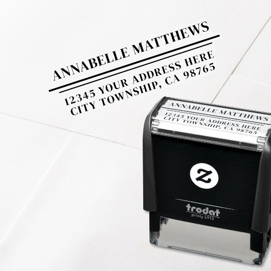Maak Je Eigen Retouradres Zelfinktende Stempel