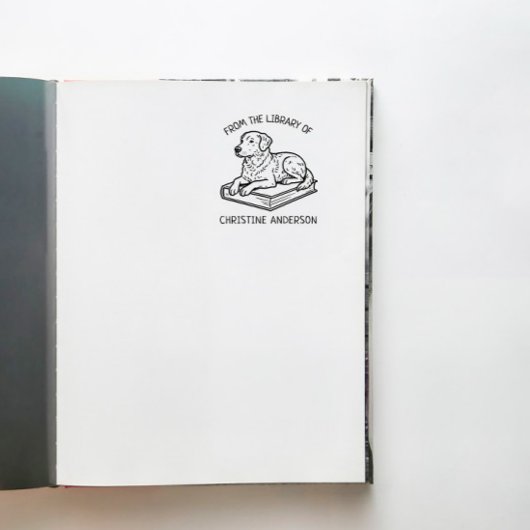 Maak je eigen | retriever | Uit de bibliotheek van Zelfinktende Stempel