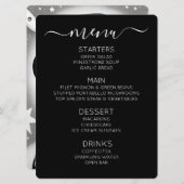 Maak Je Eigen Retro Dame Menu (Voorkant / Achterkant)