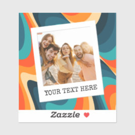 Maak Je Eigen Retro Foto Sticker