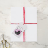 Maak Je Eigen Retro Franse Kip Kerstmis Cadeaulabel (Met Touw)