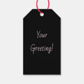 Maak Je Eigen Retro Kerstkaars Cadeaulabel (Achterkant)