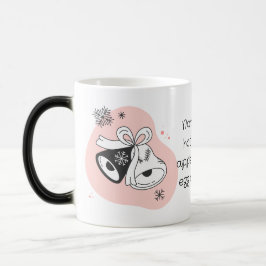 Maak je eigen retro kerstklokken oranje magische mok