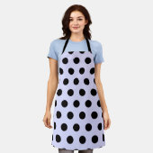 Maak je eigen retro polkadots schort (Gedragen)
