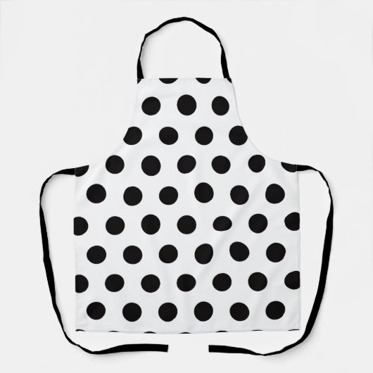 Maak je eigen retro polkadots schort (Voorkant)
