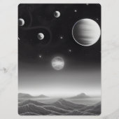 Maak je eigen retro ruimte scène menu (Achterkant)