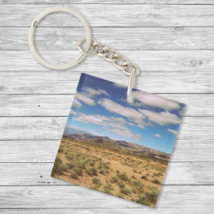 Maak Je Eigen Roadtrip Tweezijdige Foto Sleutelhanger