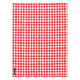Maak Je Eigen Rode Gingham Tafelkleed