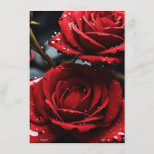 Maak Je Eigen Rode Rozen Close-up Menu (Achterkant)