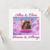 Maak je eigen romantische hartfoto sjabloon (Voorkant / Achterkant in situ)