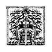 Maak je eigen Romeinse god Mars schedels Rubberstempel (Afrduk)