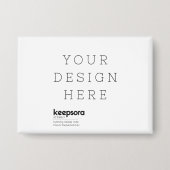 Maak je eigen ronde 8,9 cm x 6,4 cm button (Voorkant)