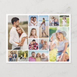 Maak Je Eigen Ronde Hoeken 12 Foto Collage Briefkaart