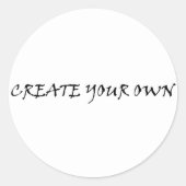 Maak je eigen ronde sticker (Voorkant)