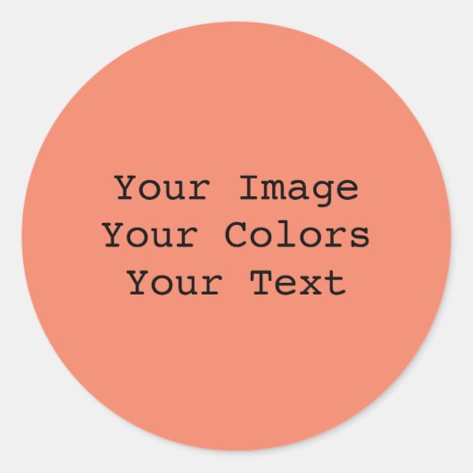 Maak je eigen ronde sticker (Voorkant)