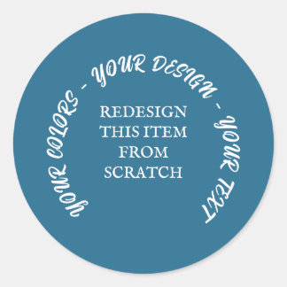 Maak je eigen ronde sticker