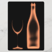 Maak je eigen Röntgen wijnglas & fles Menu (Achterkant)