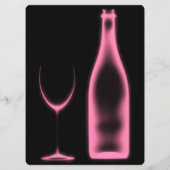 Maak je eigen Röntgen-wijnglas & fles Menu (Achterkant)