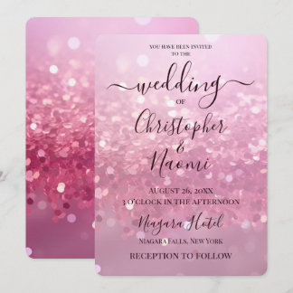 Maak Je Eigen Roze Glitter Kaart