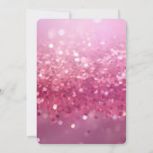 Maak Je Eigen Roze Glitter Kaart (Achterkant)