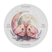 Maak Je Eigen Roze Maanvlinder Snijplank (Voorkant)