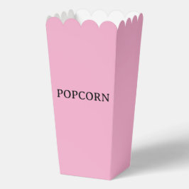 Maak Je Eigen Roze Popcorn op Maat Bedankdoosjes