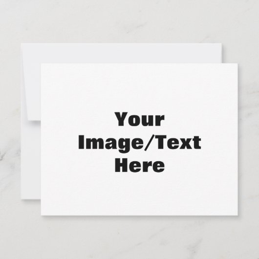 Maak je eigen RSVP kaartje (Voorkant)