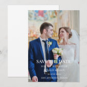 Maak je eigen rustieke bruiloft save the date (Voorkant / Achterkant)