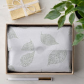 Maak Je Eigen Salie Groene Witte Gestreepte Patroo Tissuepapier (Geschenk)