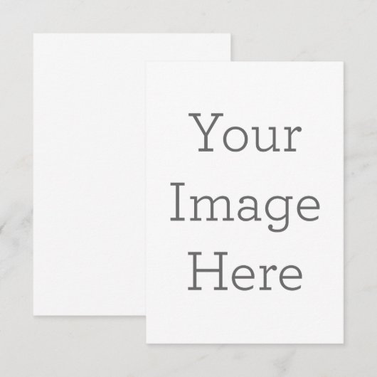 8,9 x 12,7 cm Enkele Save The Date kaart (Voorkant / Achterkant)