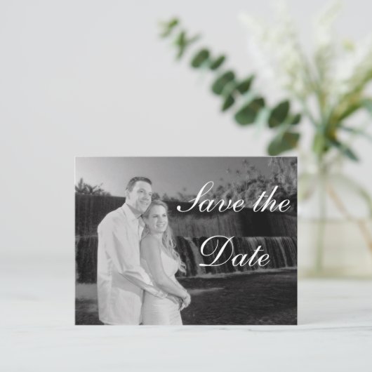 Maak je eigen save the date kaart (Staand voorkant)