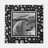 Maak je eigen schattige gepersonaliseerde huisdier magneet (Voorkant)