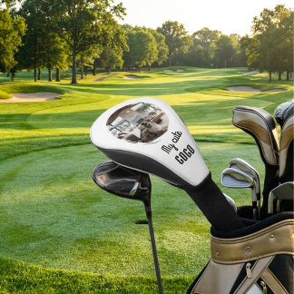Maak je eigen schattige hond huisdier golf headcov golfheadcover