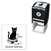 Maak je eigen | Schattigee kat | Uit de bibliothee Zelfinktende Stempel (In situ)