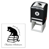Maak je eigen | Schattigee kat | Uit de bibliothee Zelfinktende Stempel (In situ)