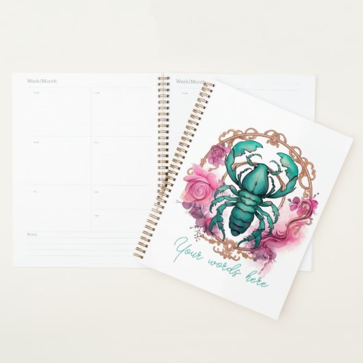 Maak Je Eigen Schitterende Schorpioen Zodiac Planner (Display)