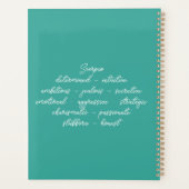 Maak Je Eigen Schitterende Schorpioen Zodiac Planner (Achterkant)