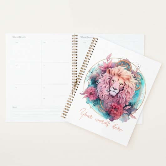 Maak Je Eigen Schone Leeuw Zodiac Planner (Display)