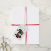 Maak Je Eigen Schotse Kerst Plaid Kabouter Cadeaulabel (Met Touw)