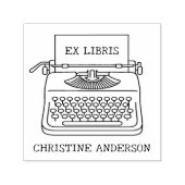Maak je eigen | schrijfmachine | Uit de bibliothee Zelfinktende Stempel (Design)